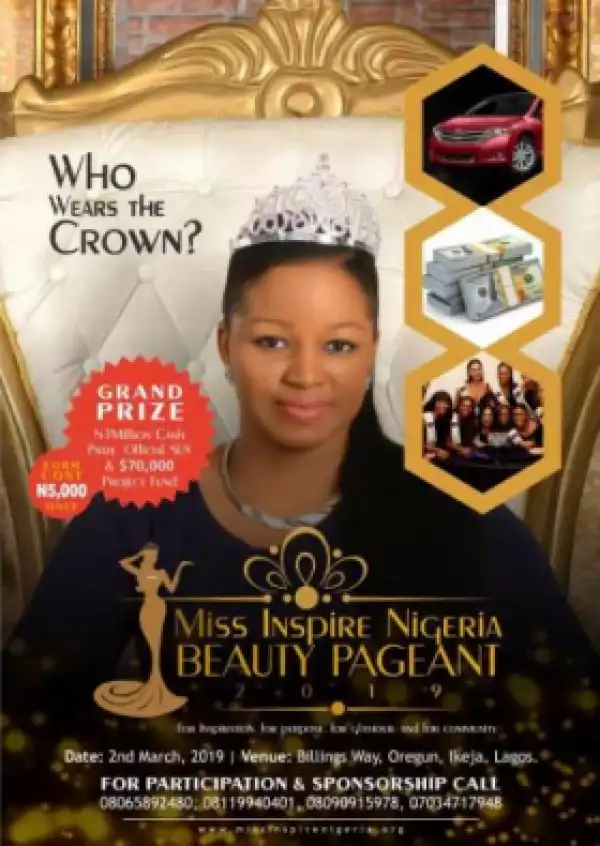 Aisha Buhari, Michelle Obama To Receive Awards At Miss Inspire Beauty Pagent